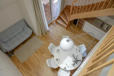 Ein Sitzbereich in der Unterkunft Alpine Chalet Pia Top 5 by AA Holiday Homes