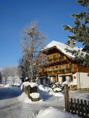 Pension Bacherhof im Winter