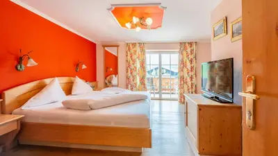 Ein Bett oder Betten in einem Zimmer der Unterkunft Hotel Försterhof lebe pur, genieße den Tag