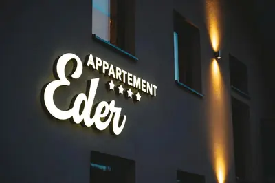 Ein Zertifikat, Auszeichnung, Logo oder anderes Dokument, das in der Unterkunft Gästehaus Eder ausgestellt ist