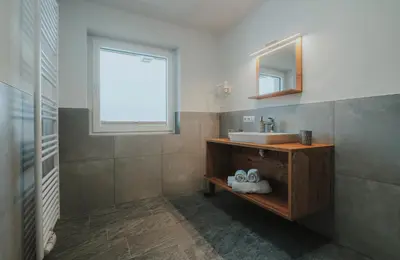 Ein Badezimmer in der Unterkunft Gästehaus Eder