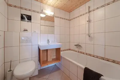 Ein Badezimmer in der Unterkunft Bio Bauernhof Eggerhof