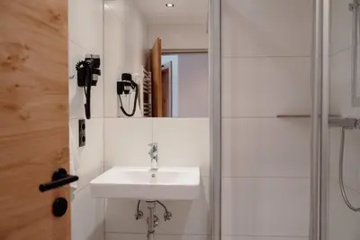 Ein Badezimmer in der Unterkunft Das Filzmoos