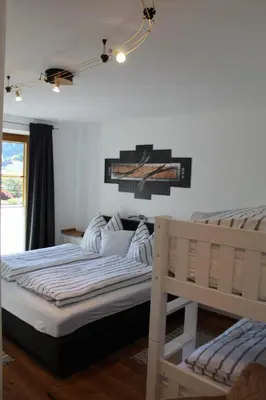 Ein Bett oder Betten in einem Zimmer der Unterkunft Appartement Eben im Pongau