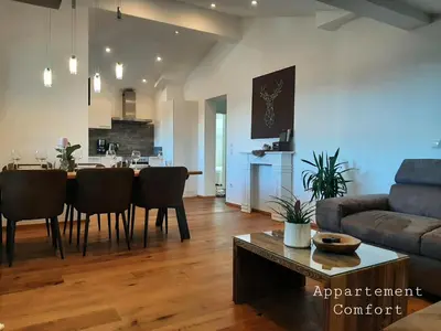 Küche/Küchenzeile in der Unterkunft Appartement Eben im Pongau