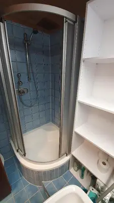 Ein Badezimmer in der Unterkunft Apartmán Tauplitz