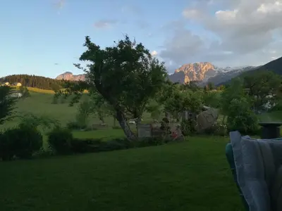 Naturlandschaft in der Nähe des Chalets