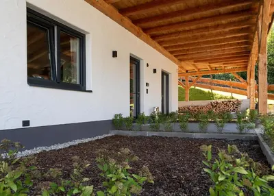 Ein Garten an der Unterkunft Schladminger Tauern Apartment