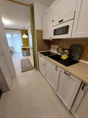 Küche/Küchenzeile in der Unterkunft Ferienwohnung 6 Bergblick