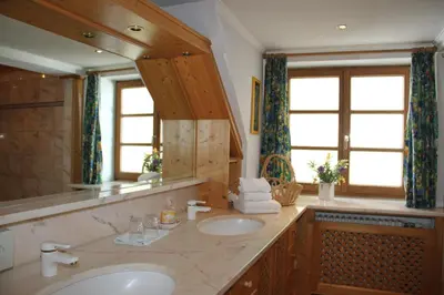 Ein Badezimmer in der Unterkunft Villa Salis