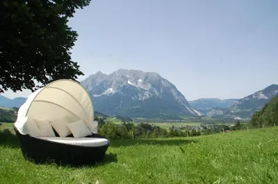 Naturlandschaft in der Nähe des Bauernhofs