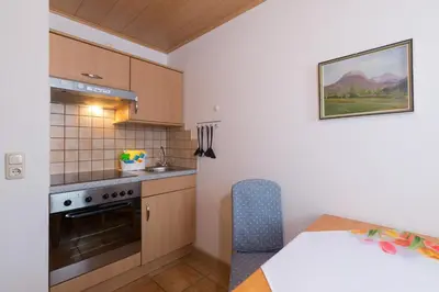Küche/Küchenzeile in der Unterkunft Appartement Roland