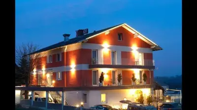 Das Gebäude in dem sich das Hotel befindet