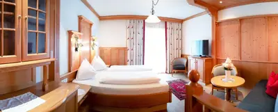 Ein Bett oder Betten in einem Zimmer der Unterkunft Hotel Herrschaftstaverne