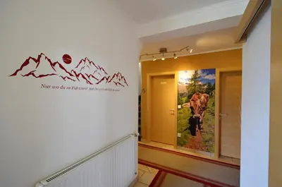 Grundriss der Unterkunft Appartements-Pension Lindenheim