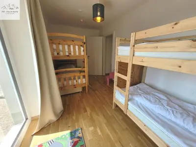Ein Bett oder Betten in einem Zimmer der Unterkunft Alpine Tauplitz TOP 5