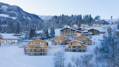 Panorama Lodge Premium Apartments im Winter