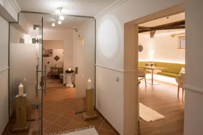 Ein Badezimmer in der Unterkunft Landhaus Trinker