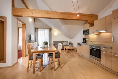 Küche/Küchenzeile in der Unterkunft Appartements Salzburgerhof