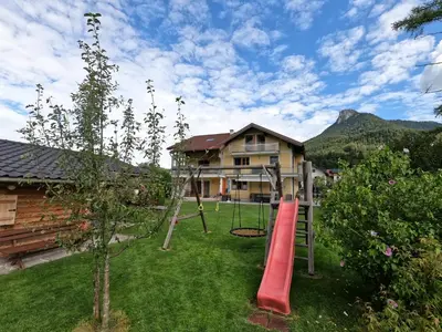 Ein Kinderspielbereich in der Unterkunft Haus Hedwig