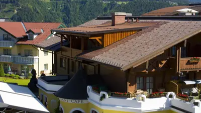 Das Gebäude in dem sich das Hotel befindet