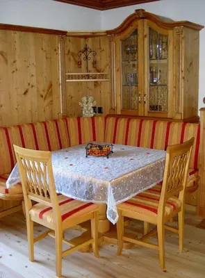 Grundriss der Unterkunft Ferienwohnung Schossleitner - der Wohlfühl-Ansitz am Wolfgangsee mit Weitblick
