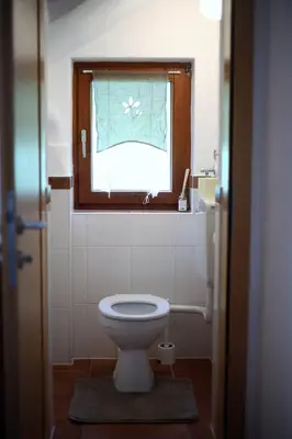 Ein Badezimmer in der Unterkunft Pepi‘s Apartment