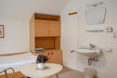 Ein Badezimmer in der Unterkunft Ferienwohnung Meliessnig
