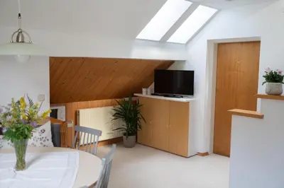TV/Unterhaltungsangebot in der Unterkunft Ferienwohnung Meliessnig