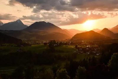 Naturlandschaft in der Nähe der Ferienwohnung