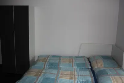 Ein Bett oder Betten in einem Zimmer der Unterkunft Ferienwohnung Haus Cerny