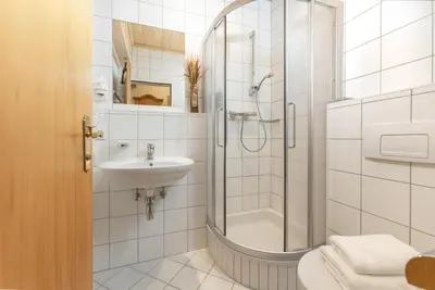 Ein Badezimmer in der Unterkunft Resort Amadeus-Landhaus Amadeus