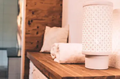 Ein Bett oder Betten in einem Zimmer der Unterkunft Aktivhotel Wildschütz