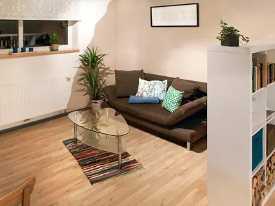Ein Sitzbereich in der Unterkunft Apartment Corona by Interhome
