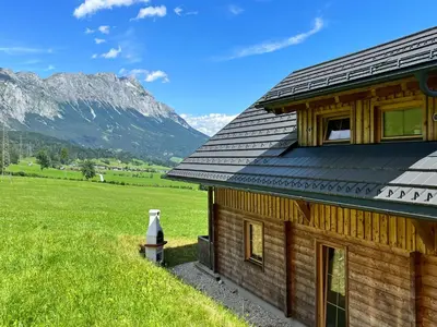 Naturlandschaft in der Nähe des Chalets