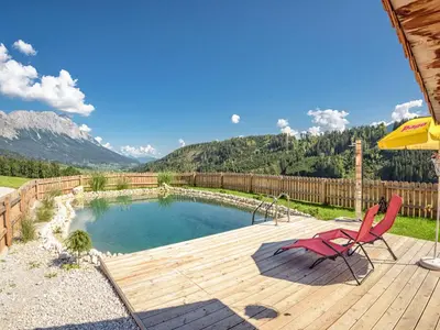 Naturlandschaft in der Nähe des Chalets