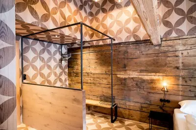 Ein Badezimmer in der Unterkunft Peakini Farmhaus