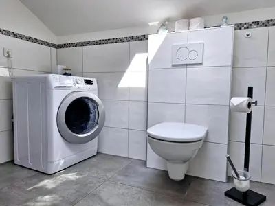 Ein Badezimmer in der Unterkunft Ferienwohnung Lindpointner