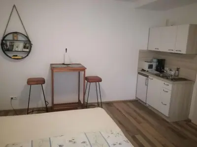 Küche/Küchenzeile in der Unterkunft Steirerhof