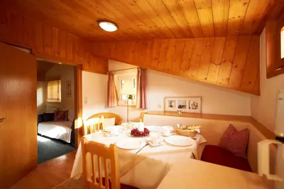 Ein Bett oder Betten in einem Zimmer der Unterkunft Appartementhaus Gratz