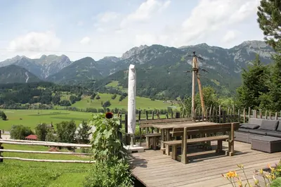 Naturlandschaft in der Nähe der Ferienwohnung