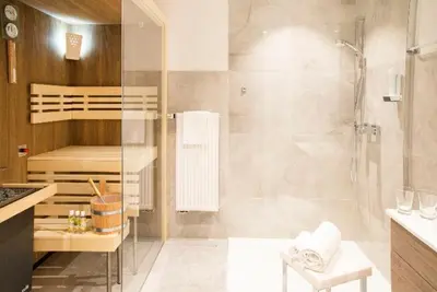 Ein Badezimmer in der Unterkunft Hotel Restaurant Häupl