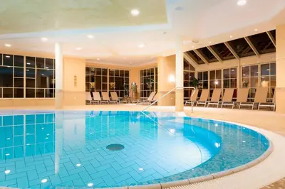 Der Swimmingpool an oder in der Nähe von Hapimag Ferienwohnungen St Michael