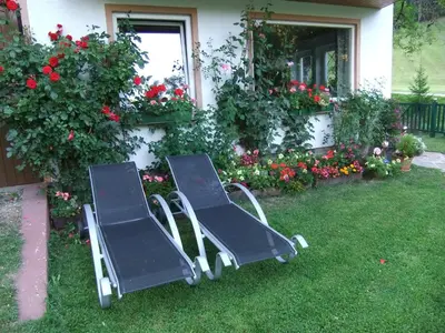 Ein Garten an der Unterkunft Enghagen Haarstube