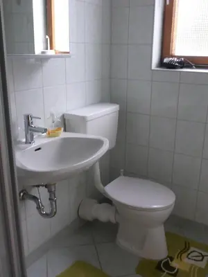 Ein Badezimmer in der Unterkunft Bauernhof Moadl