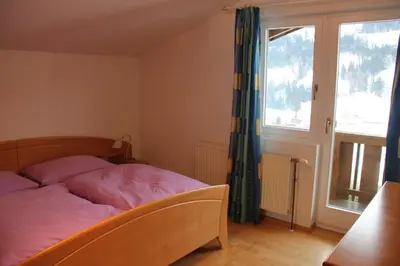 Ein Bett oder Betten in einem Zimmer der Unterkunft Ferienhaus Laberer by Schladmingurlaub