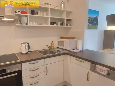 Küche/Küchenzeile in der Unterkunft Apartment Ausseerland