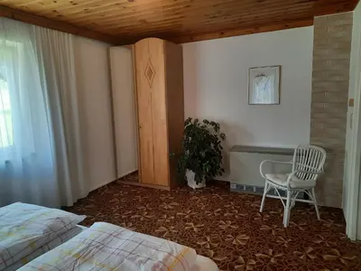 Ein Bett oder Betten in einem Zimmer der Unterkunft Haus Grünwald