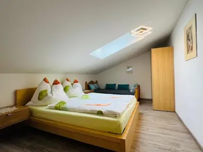 Ein Bett oder Betten in einem Zimmer der Unterkunft Ferienwohnungen Klose