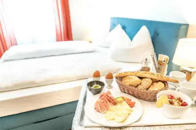 Essen im Hotel oder in der Nähe